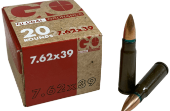 GLOBAL ORDNANCE ARSENAL 7.62X39 AMMO 122 GRAIN FMJ STEEL CASE 20 RDS – $6.99