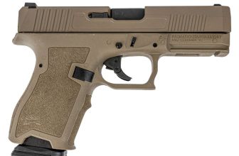 PSA DAGGER COMPACT 9MM PISTOL WITH EXTREME CARRY CUTS, FLAT DARK EARTH – $299.99 + FREE SHIPPING